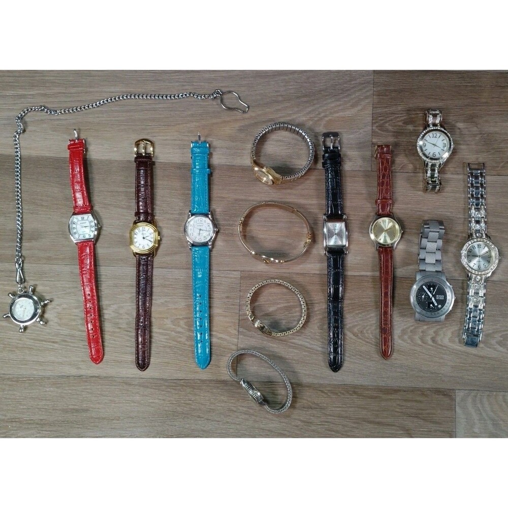 Lot Of 12 Watches Batteries Need Replaced Gossip Sarah Coventry Generic *READ*